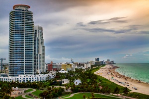 building by the beach